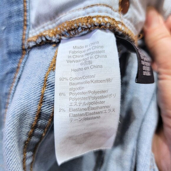 Madewell 9" High-Rise Skinny Jeans: Distressed-Hem Edition | Size: 23 - Picture 13 of 13